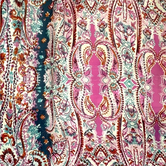 Trixxi Three Pink Hearts Sleeveless Open Back Maxi Dress - Size Small - Picture 13 of 13